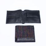 1781077518059-j4h864 Men's Handwoven Fabric Wallet with Leather – Crafted by Special Hands