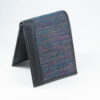Men's Handwoven Fabric Wallet with Leather – Crafted by Special Hands