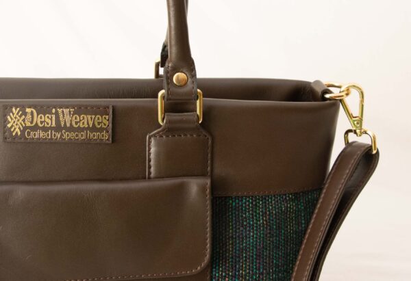 Premium Handwoven Leather Handbag – Crafted by Special Hands