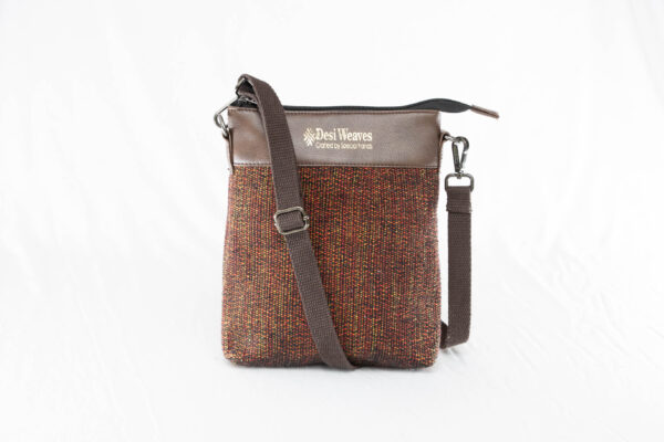 Handwoven Fabric Large Sling Bag – Crafted by Special Hands
