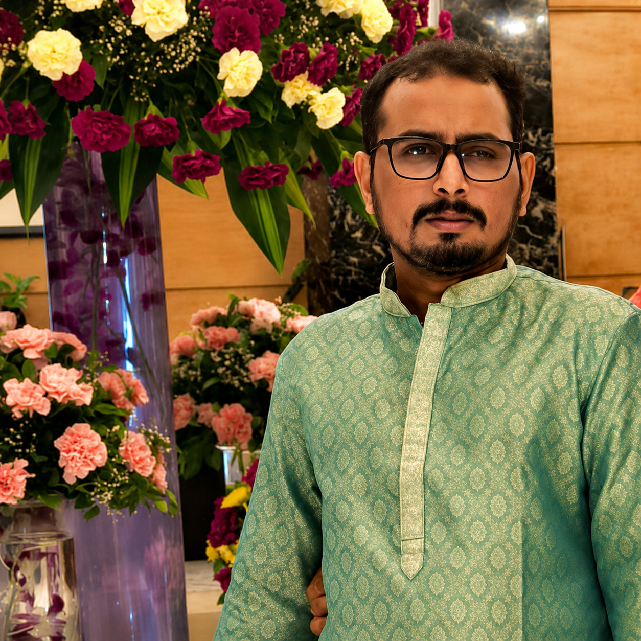 Suraj Suresh, proprietor of Desiweaves