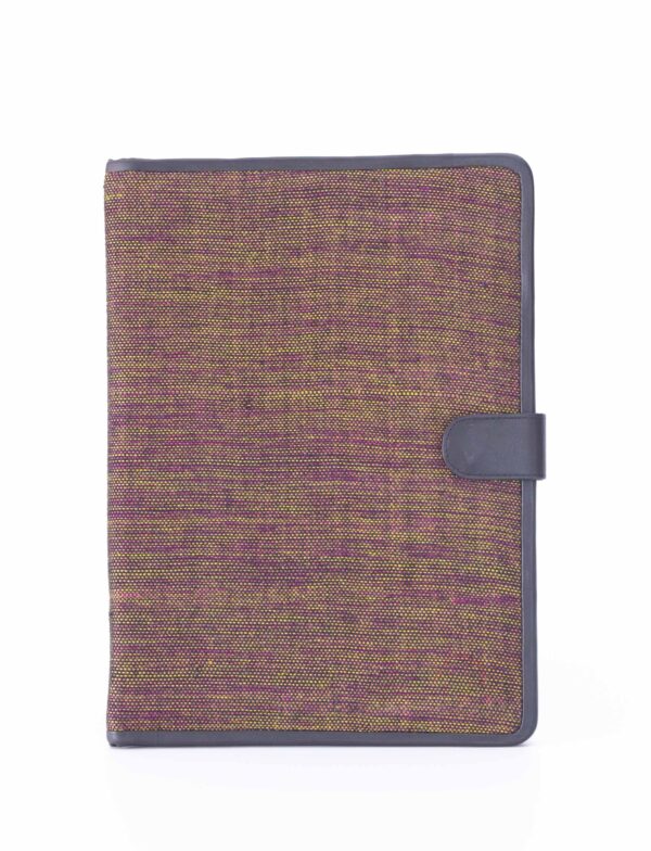 Handwoven Fabric Conference File Folder – Crafted by Special Hands