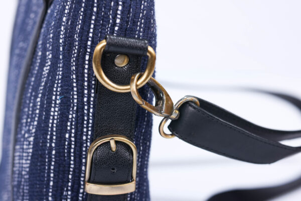 handbag 1-0004 Handwoven Fabric & Leather Handbag – Crafted by Special Hands