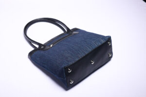 Blue Handwoven Handbag – Crafted by Special Hands