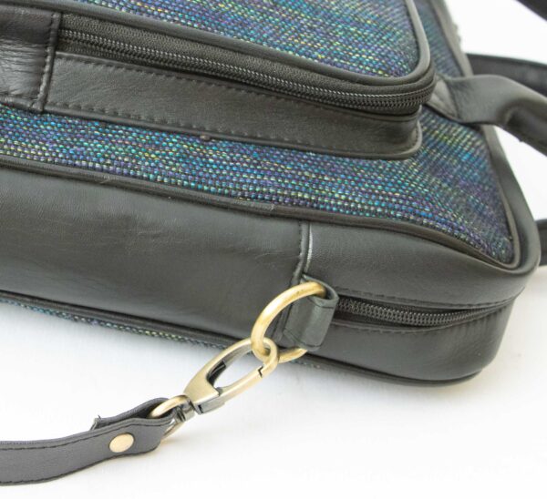Handwoven Fabric & Leather Laptop Bag – Crafted by Special Hands