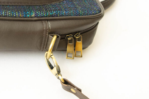 Handwoven Fabric & Leather Laptop Bag – Crafted by Special Hands