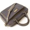 Handwoven Fabric & Leather Laptop Bag – Crafted by Special Hands