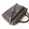 Handwoven Fabric & Leather Laptop Bag – Crafted by Special Hands